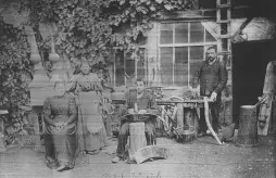 famille de GILLET en 1900