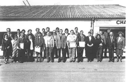 Médaille du travail de Gillet en 1995